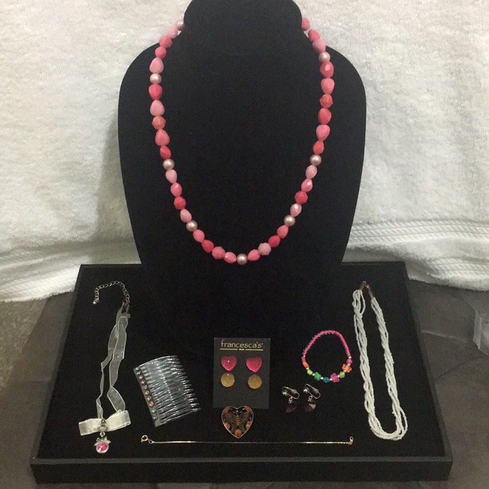 Girls Costume Jewelry - Pink Theme